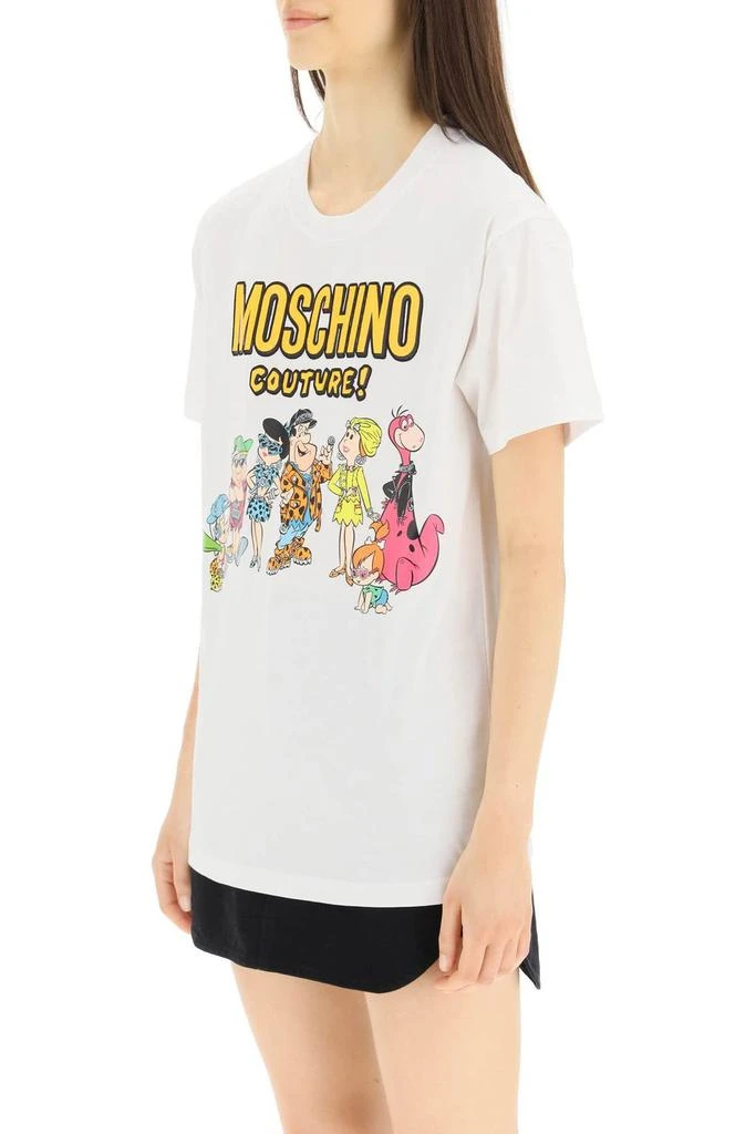 Moschino Moschino X Flinstones Graphic Printed T-Shirt 4