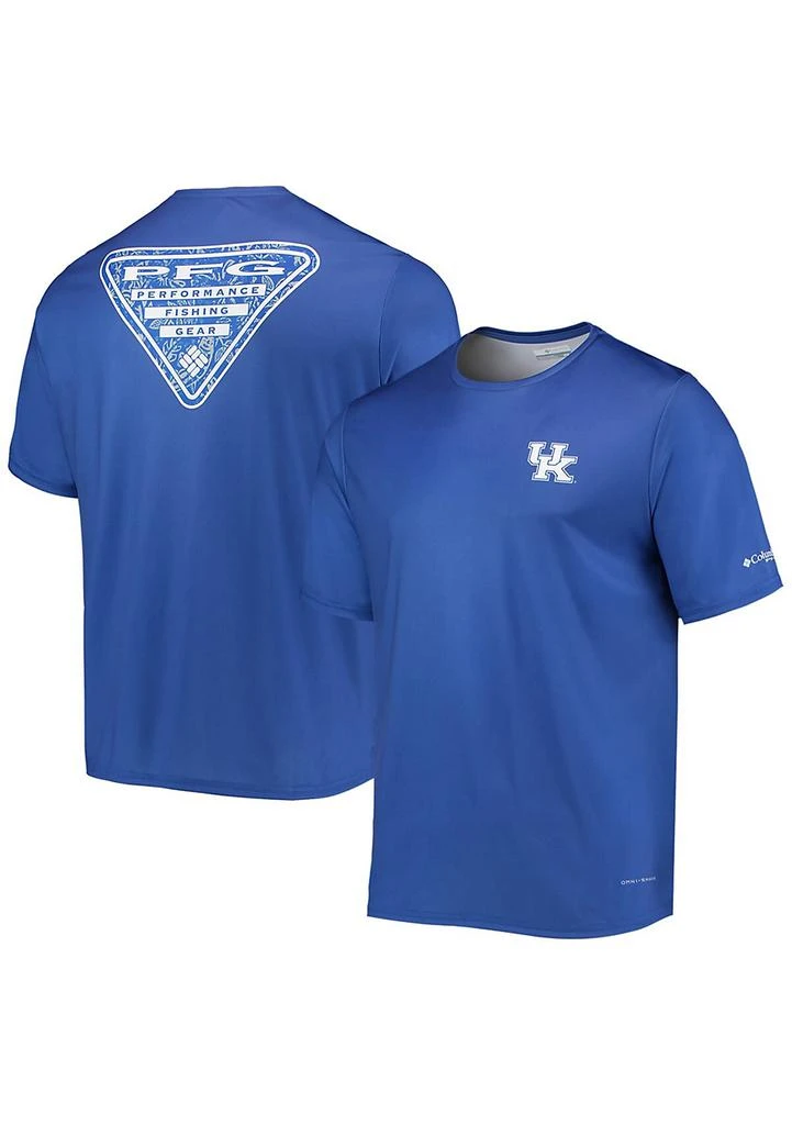 Columbia NCAA Kentucky Wildcats Terminal Tackle Omni-Shade T-Shirt