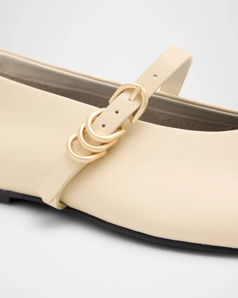 Rag & Bone Spire Leather Mary Jane Ballerina Flats 4