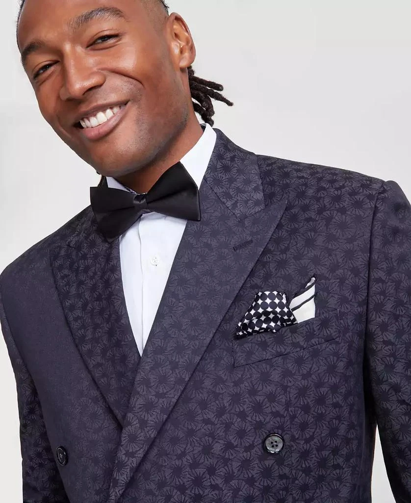 Tayion Collection Men's Classic-Fit Jacquard Dinner Jacket 4