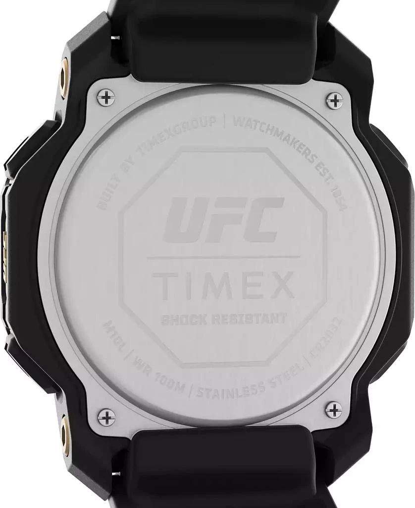 Timex UFC Men's Knockout Digital Black Polyurethane Watch, 48mm 5