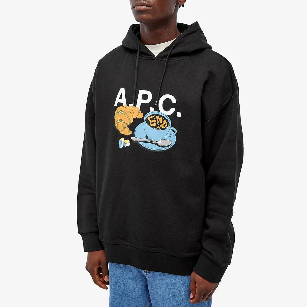 A.P.C. END. x A.P.C. 'Coffee Club' Pierre Hoodie 2