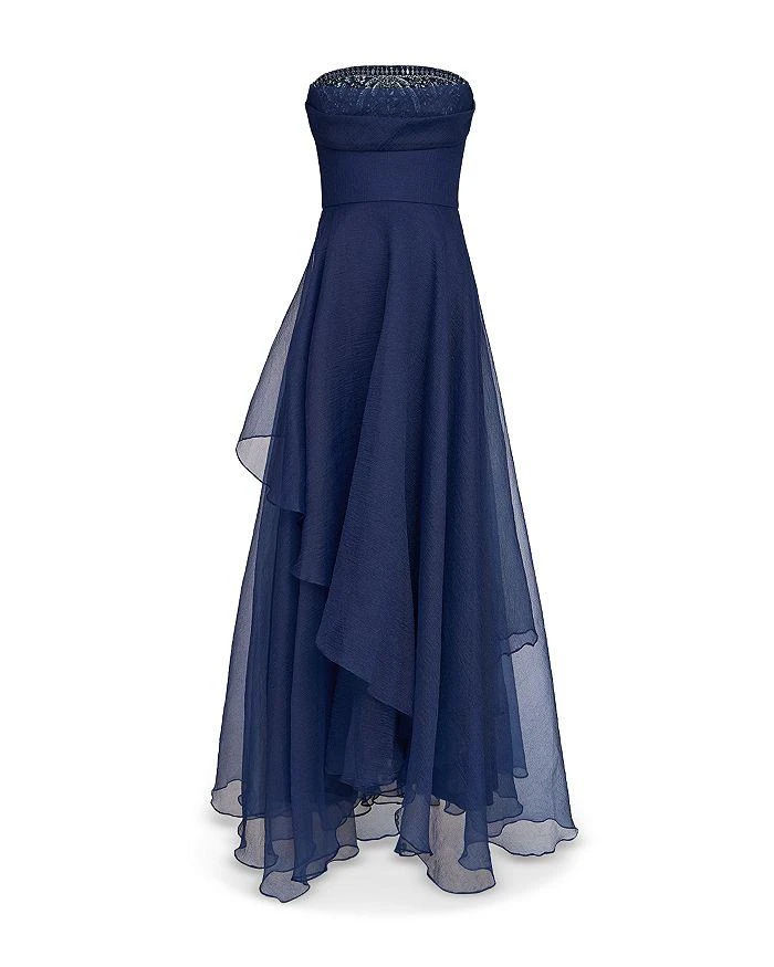 Theia Aubrey Strapless Gown 8