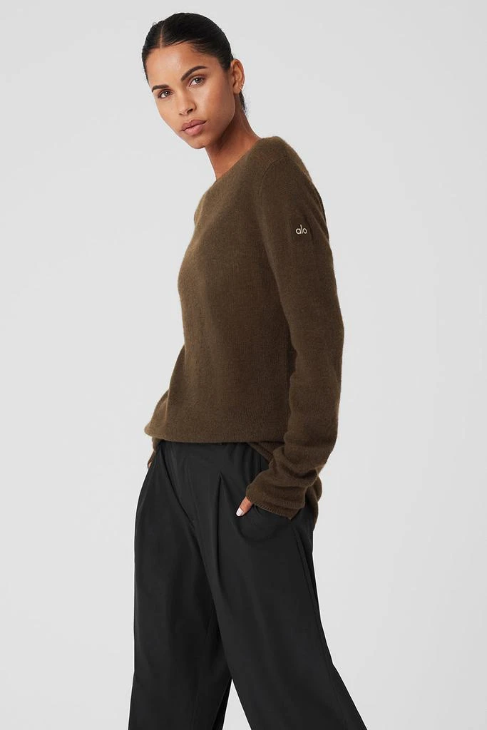 Alo Cashmere Reform Long Sleeve - Espresso 3