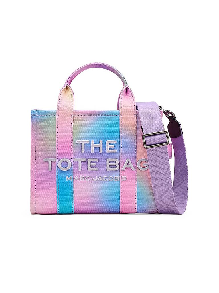 セール☆MARC JACOBS  THE TOTE MICRO Marc Jacobs The Shiny Crinkle Micro Tote Bubblegum Leather