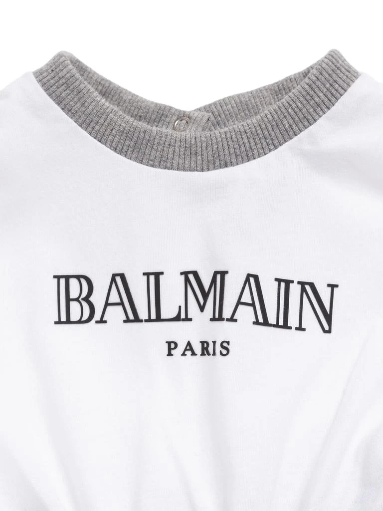 Balmain Printed Cotton Jersey Romper 1