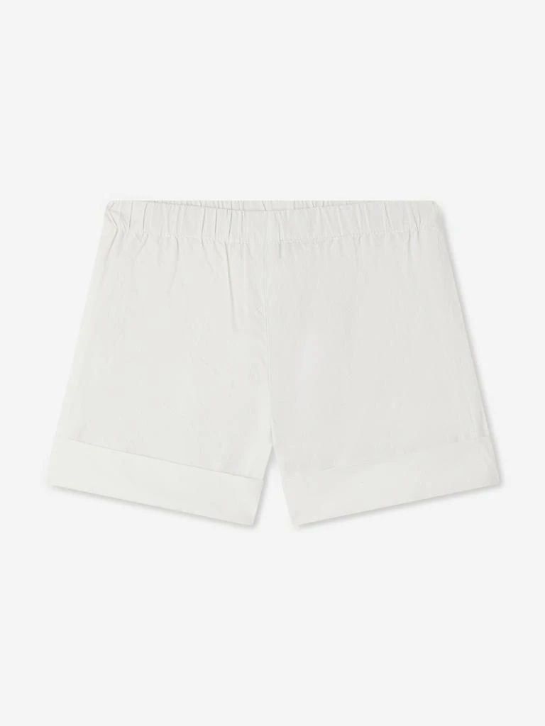 Bonpoint Baby Girls Ecandy Shorts in White 1