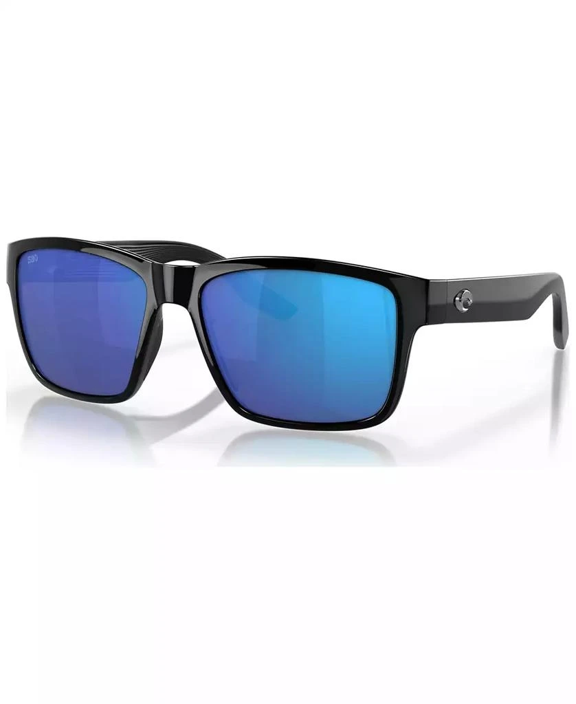 Costa Del Mar Men's Paunch Polarized Sunglasses, Mirror Polar 6S9049 1