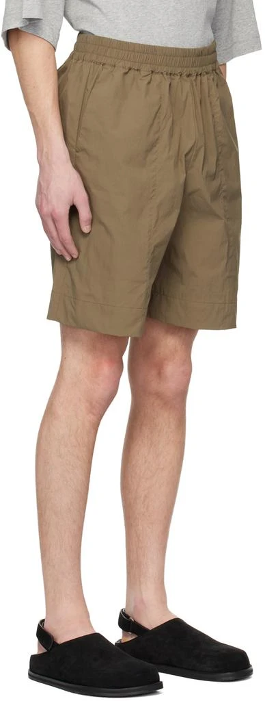 Studio Nicholson Khaki Ford Shorts 2