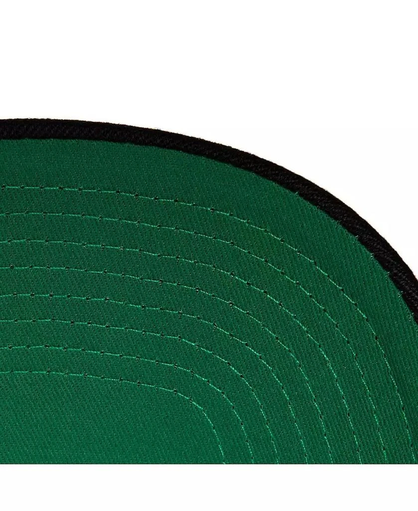Mitchell & Ness Men's Black Boston Celtics MVP Team Script 2.0 Stretch-Snapback Hat 2