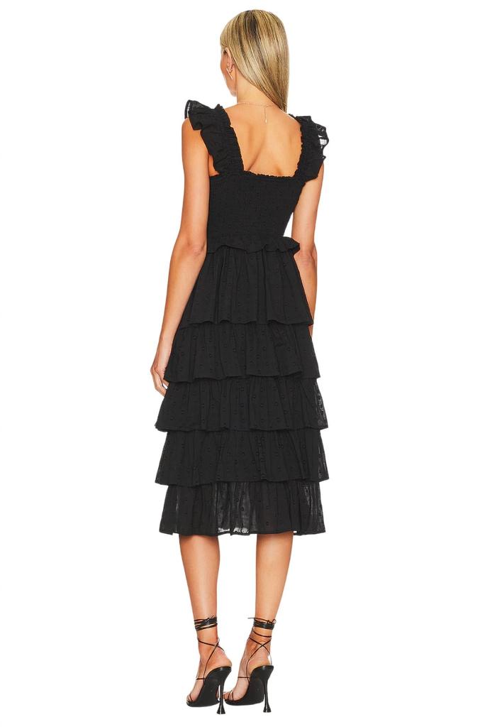 Tularosa Jude Midi Dress In Black