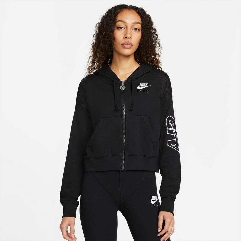 NIKE Women's Nike Sportswear Air Fleece Full-Zip Hoodie 1