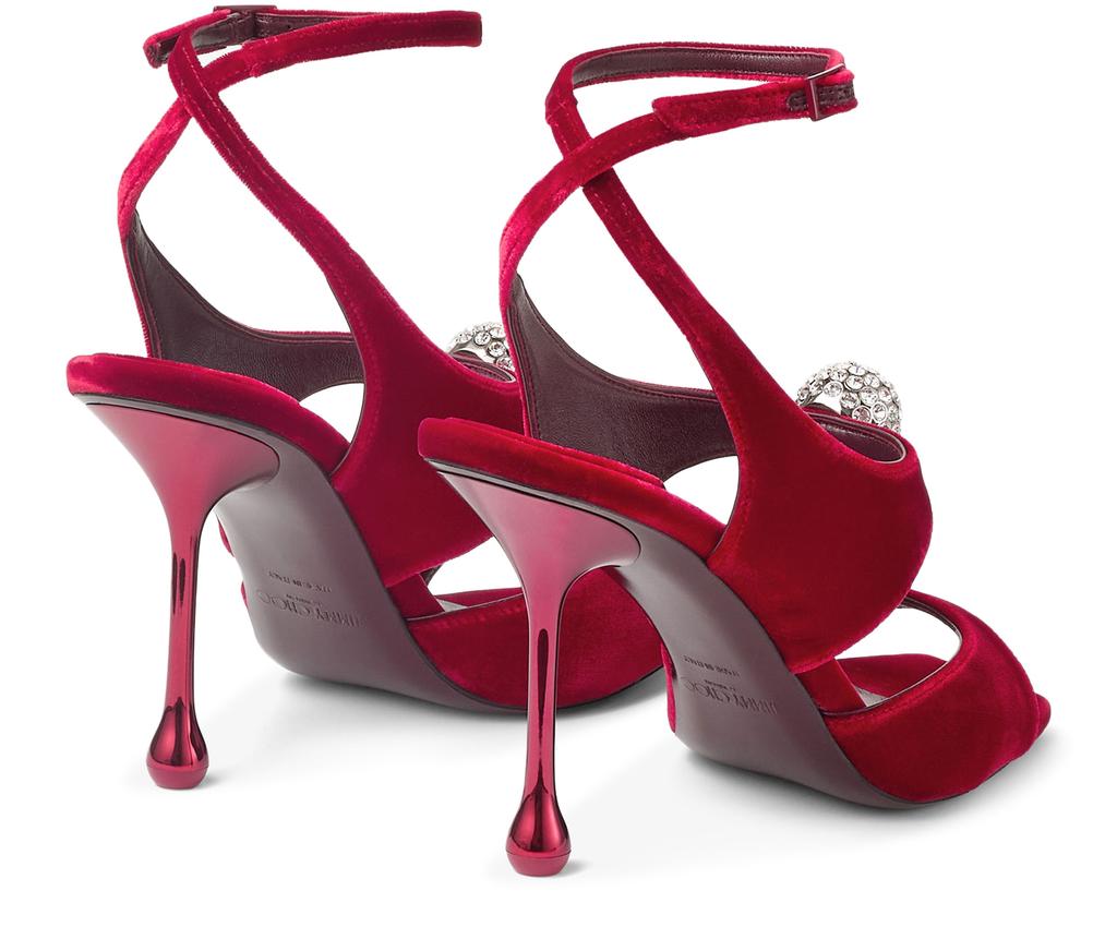Jimmy Choo Orb 95 sandals red 39 - Sandals - Free Shipping