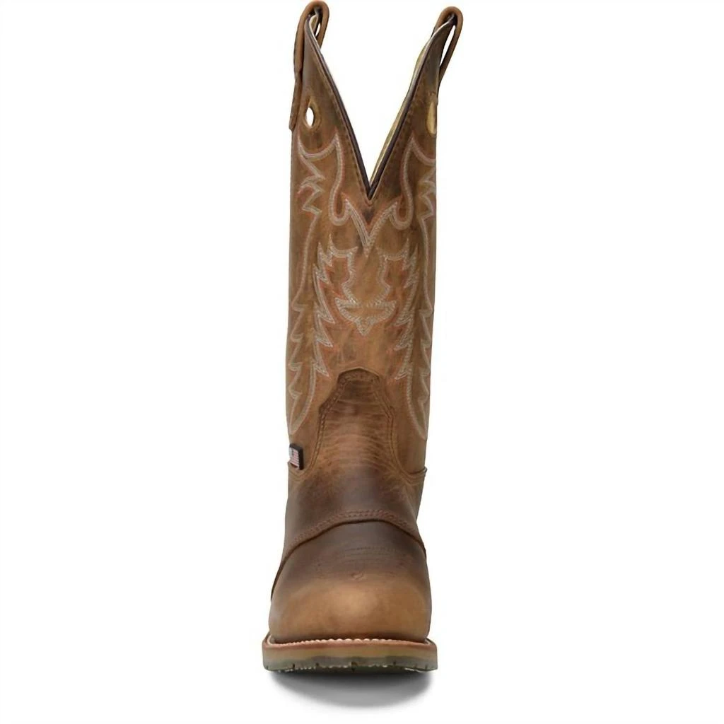 Double-H Boots Women's Daniela Buckaroo Boots In Brown 4