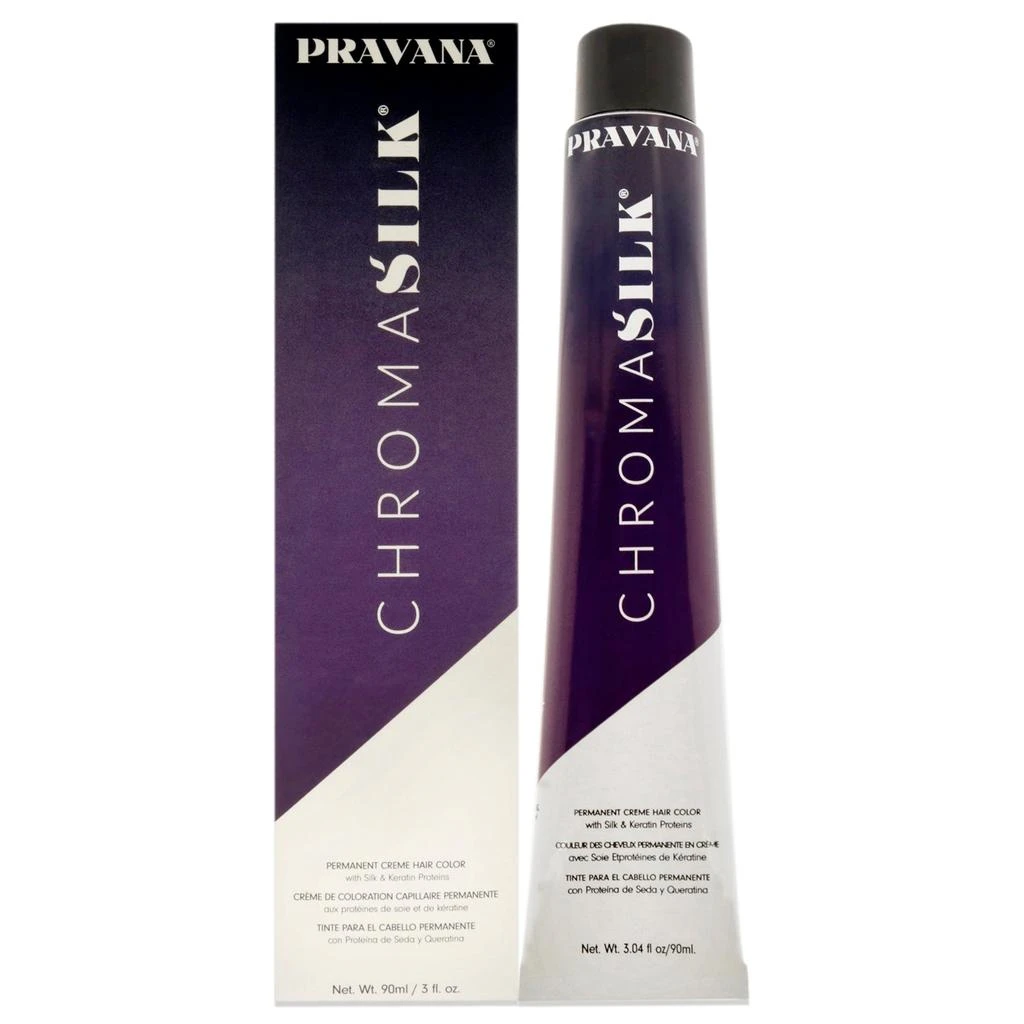 Pravana ChromaSilk Creme Hair Color - 10.13 Extra Light Ash Golden Blonde For Unisex 3 oz Hair Color 1
