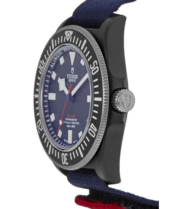 Tudor Tudor Pelagos FXD "Alinghi Red Bull Racing Edition" Blue Dial Fabric Strap Men's Watch M25707KN-0001 3