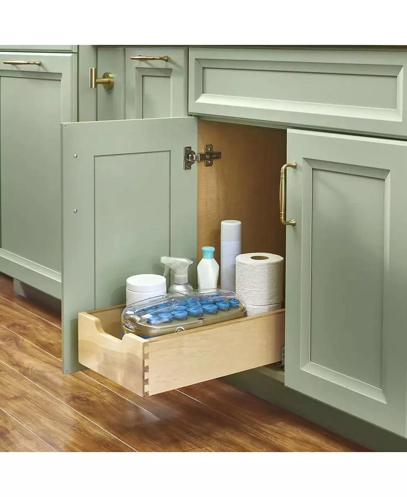 Rev-A-Shelf 11.71" Pullout Kitchen Cabinet Drawer w/ Soft-close, 4WDB-1219SC-1 5