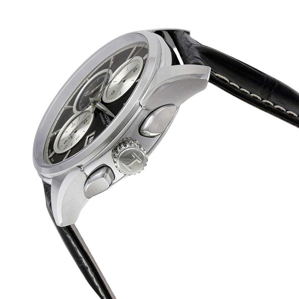 Hamilton Hamilton Men's Watch - Jazzmaster Automatic Chronograph Date Black Strap | H32596781 2