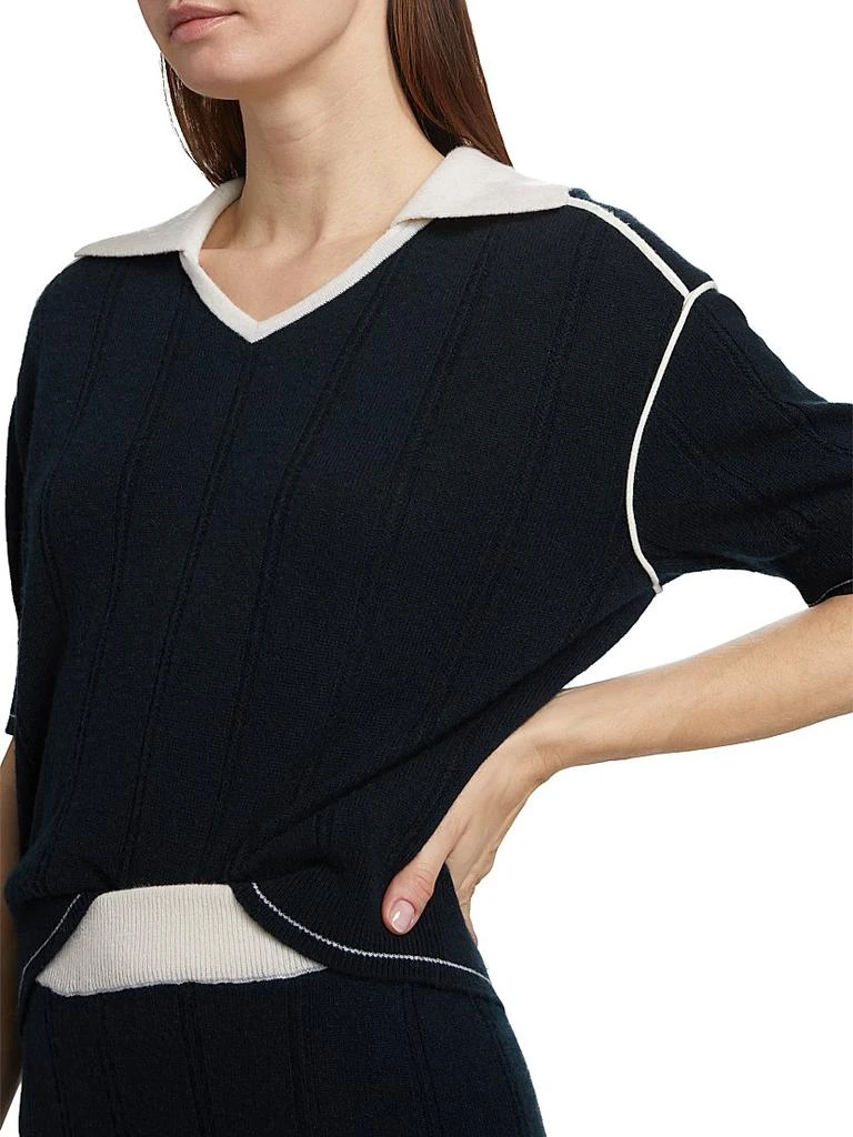 Guest in Residence Pele Cashmere Polo Sweater 6