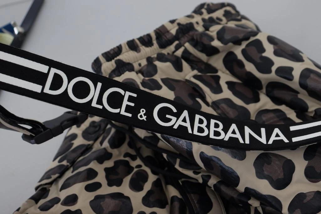 Dolce & Gabbana Dolce & Gabbana Multicolor Leopard Print Snow Pants 5