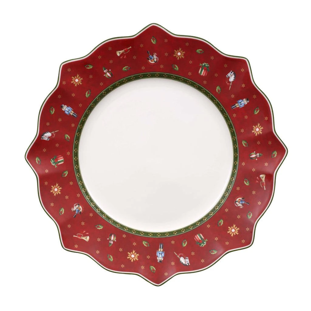 Villeroy & Boch Toy's Delight Dinner Plate : Red 1