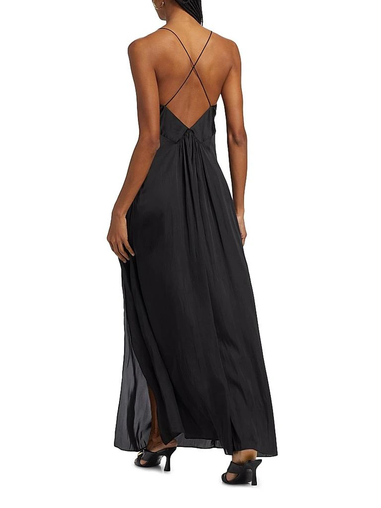 beach semi formal dress Cami Maxi Dress in Watercolor Floral – Rosie Assoulin