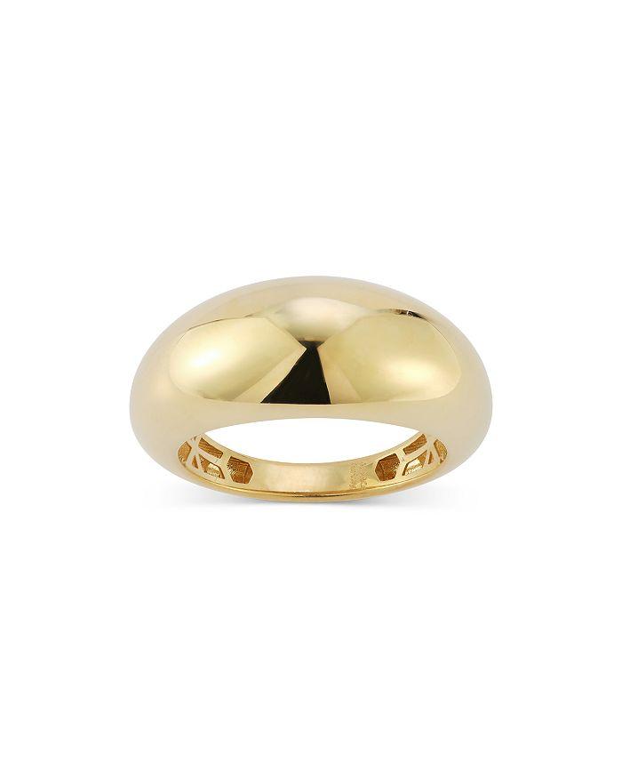 Alberto Amati 14K Yellow Gold Polished Dome Ring