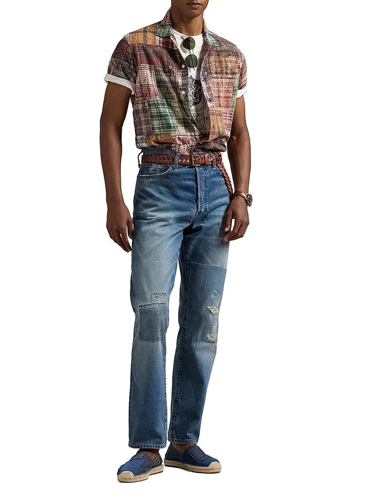 Ralph Lauren Heritage Straight Distressed Jeans 2