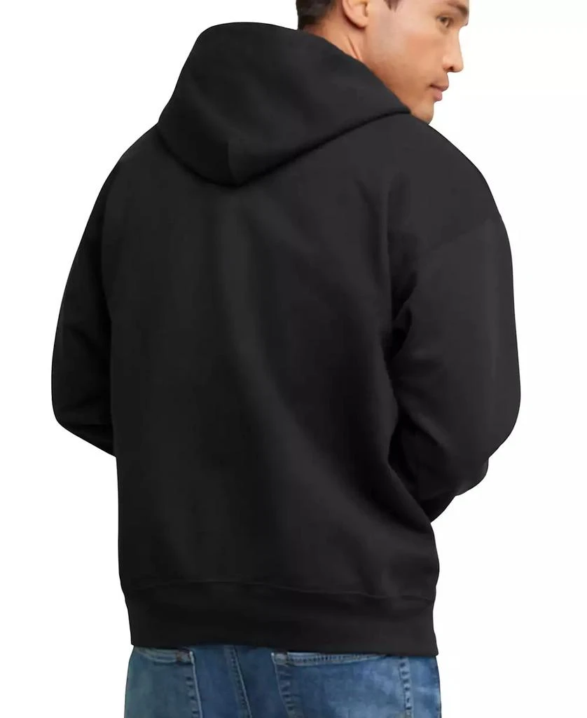 Hanes Ultimate Men's Full-Zip Heavyweight Fleece Hoodie 2