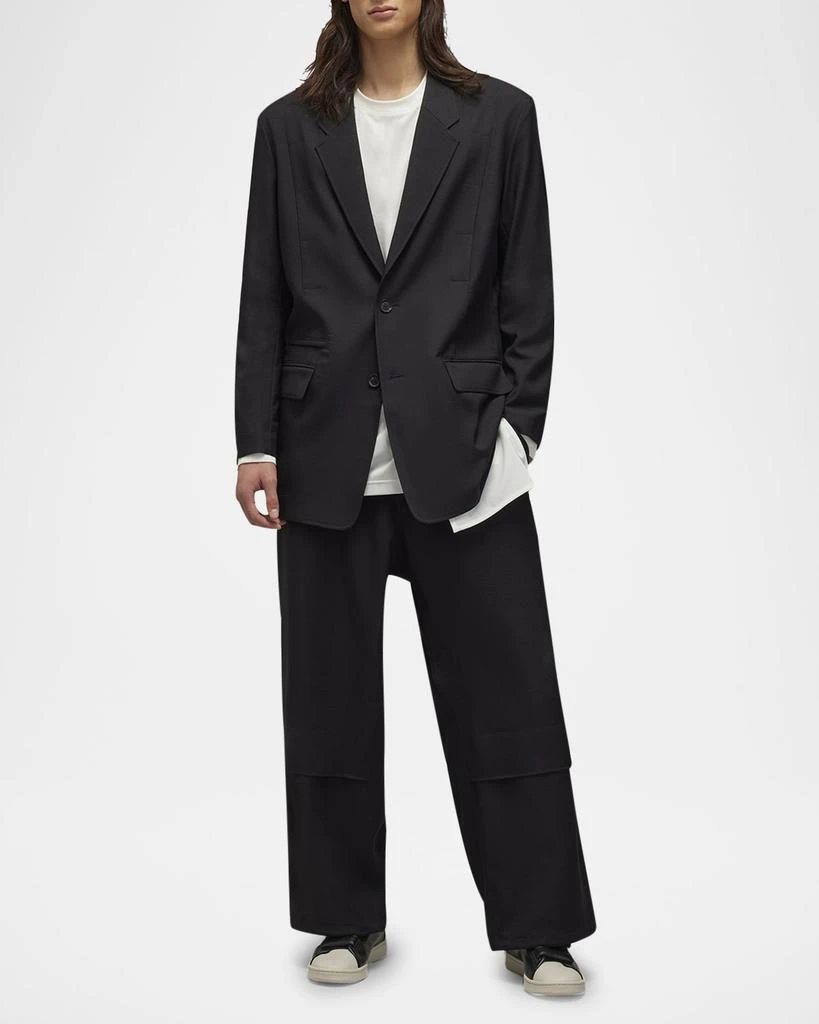 Y-3 Men's Baggy Paneled Pants 2