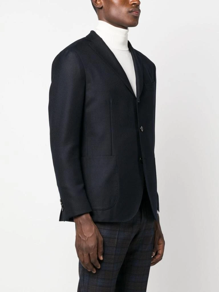 BOGLIOLI BOGLIOLI - Wool Single-breasted Blazer Jacket 4
