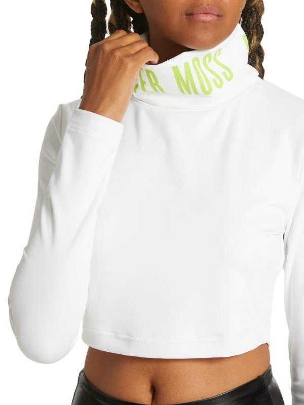 Reebok Logo Turtleneck Crop Top 3
