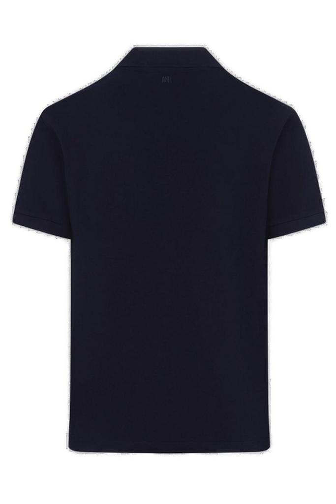 AMI AMI Paris Ami de Coeur Logo Embroidered Polo Shirt