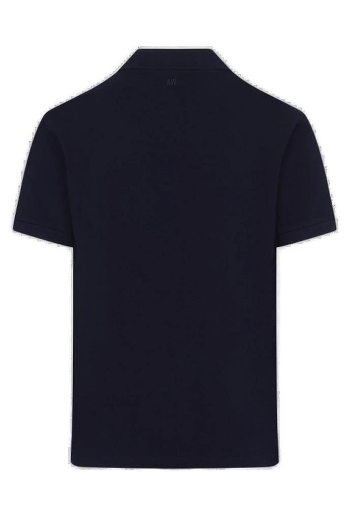 AMI AMI Paris Ami de Coeur Logo Embroidered Polo Shirt 2