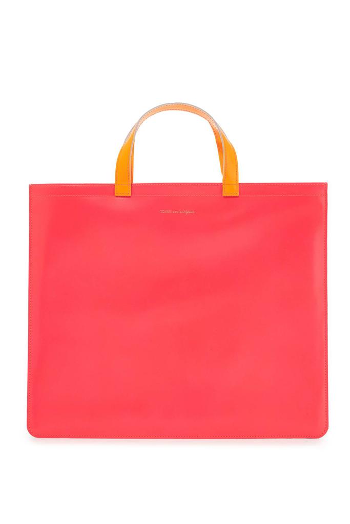 Comme des Garcons fluo tote bag