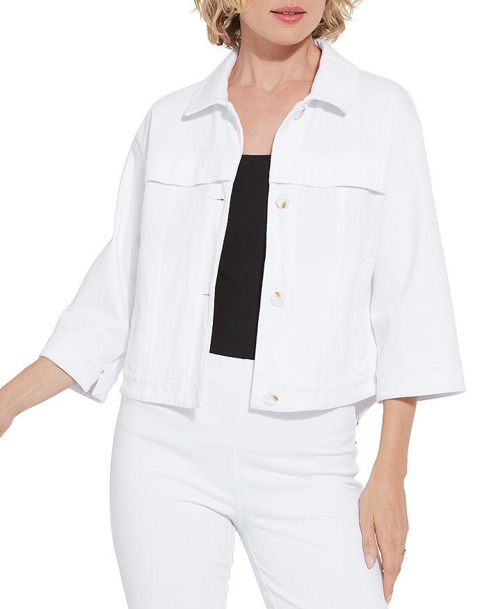 Lyssé Remi Three Quarter Sleeve Denim Jacket