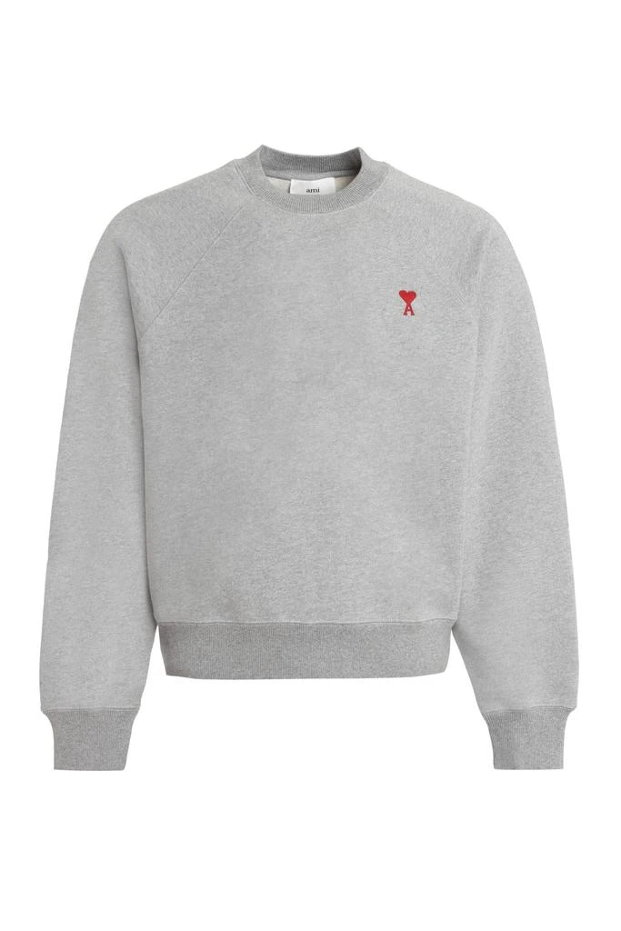 Ami Alexandre Mattiussi Cotton Crew-neck Sweatshirt 1