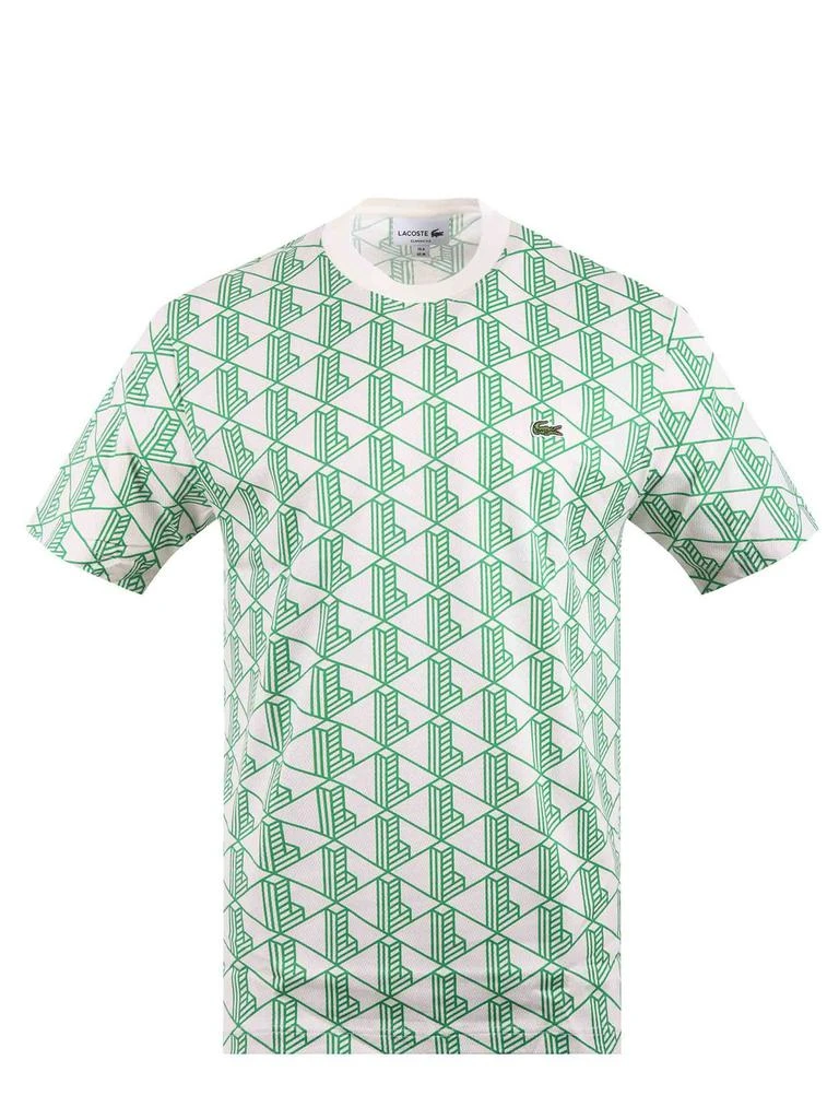 Lacoste Lacoste Monogram Crewneck T-Shirt 1