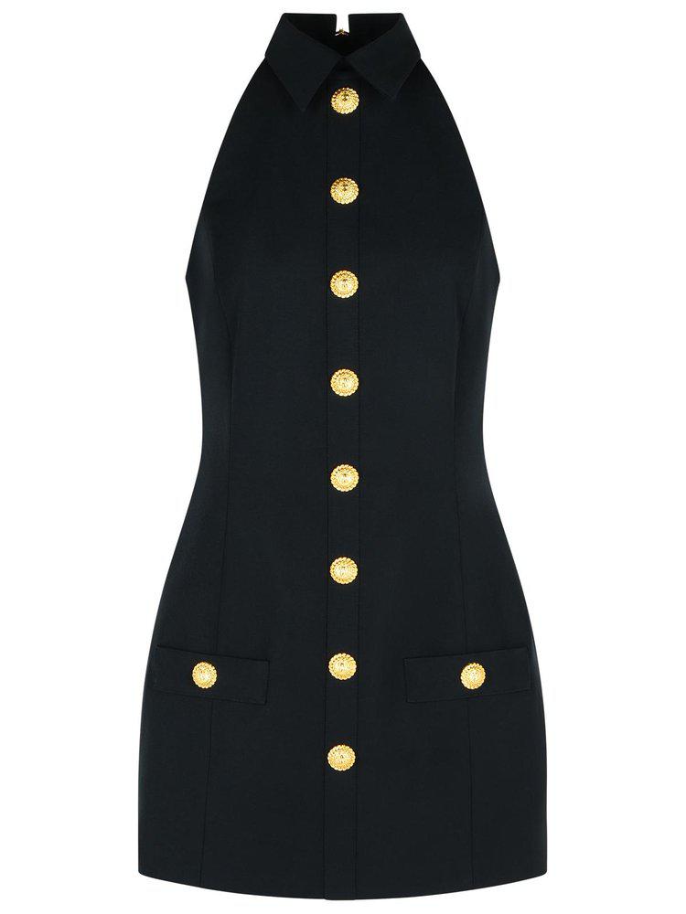 Balmain Balmain Regular Fit Sleeveless Dress
