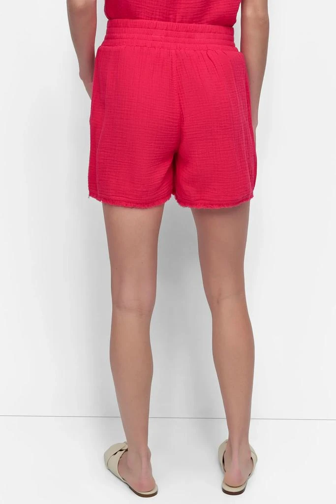 DKNY HIGH-RISE FRAYED SHORTS 2