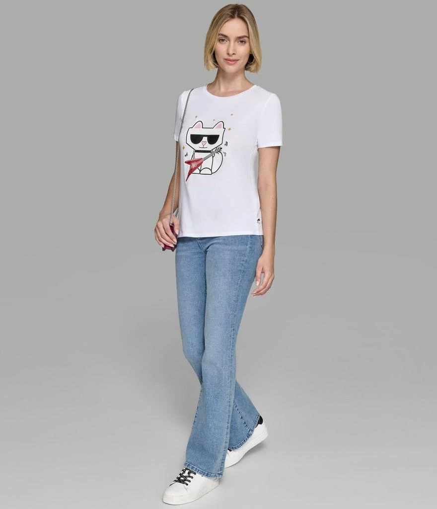 Karl Lagerfeld Paris ROCKER CHOUPETTE TEE 5