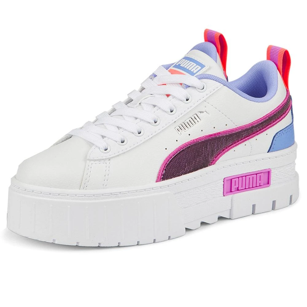 Puma Mayze Glitzy Platform Lace Up Sneakers (Big Kid)