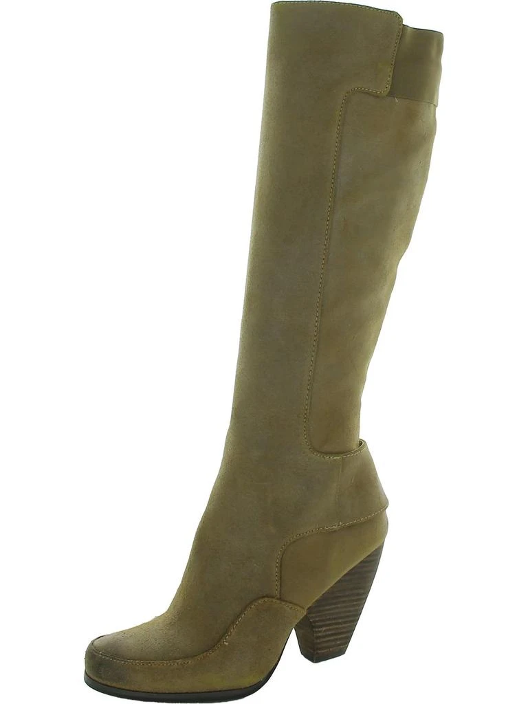 Max Studio Jasper Womens Suede Dress Knee-High Boots 4