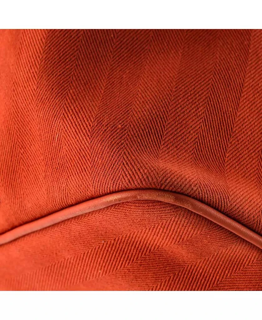 Pre-Owned HERMÉS GM Valparaiso Bag Toile and Leather 7