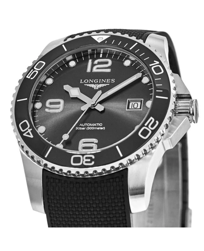 Longines Longines HydroConquest Automatic Black Dial Ceramic Bezel Steel Men's Watch L3.782.4.56.9 2