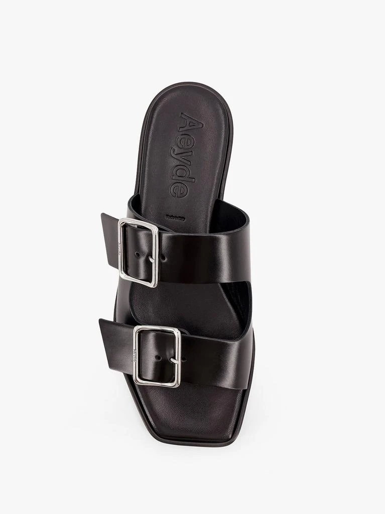AEYDE Tonya leather sandals with double strap 4