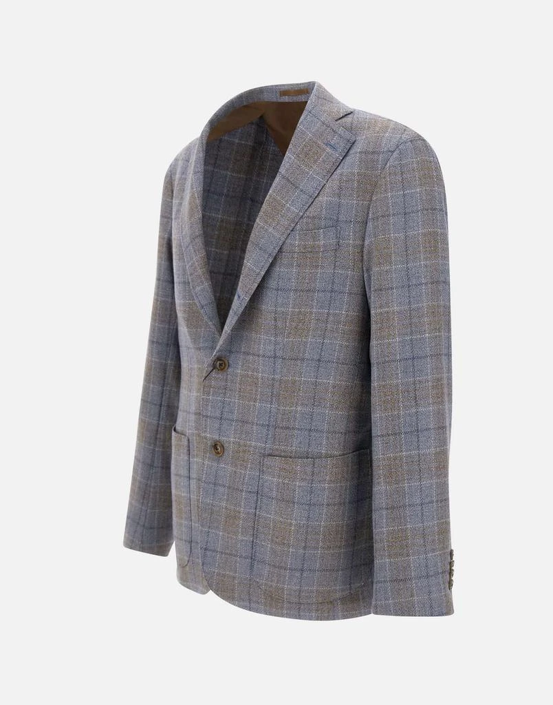 BARBA "Jimmy" wool and silk blazer 3