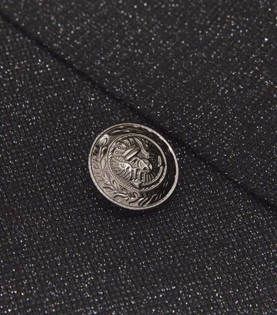 L'Agence Metallic Knit Kenzie Blazer 5