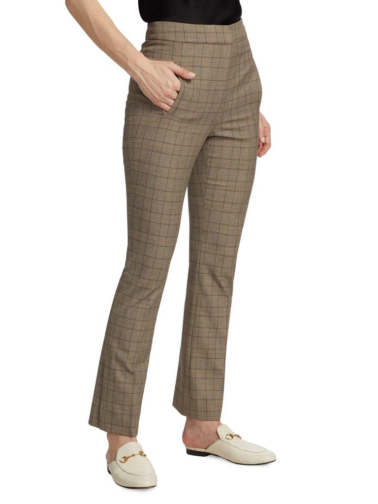 VERONICA BEARD Arte Slim Plaid Pants 3