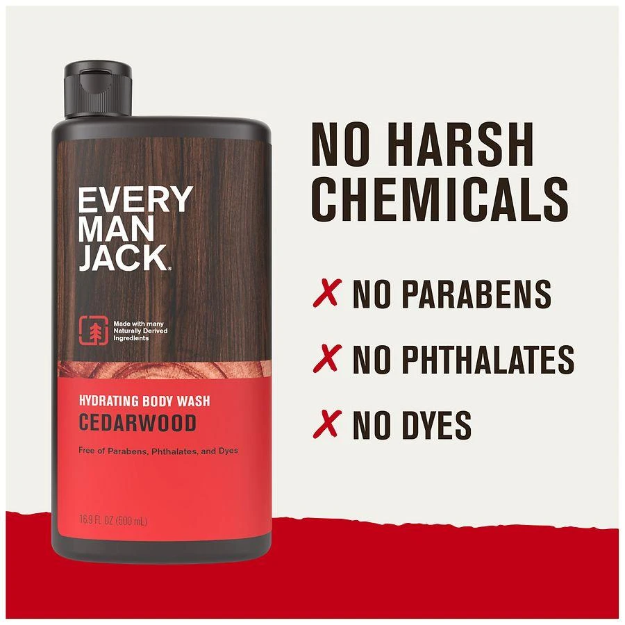 Every Man Jack Body Wash Cedarwood 8